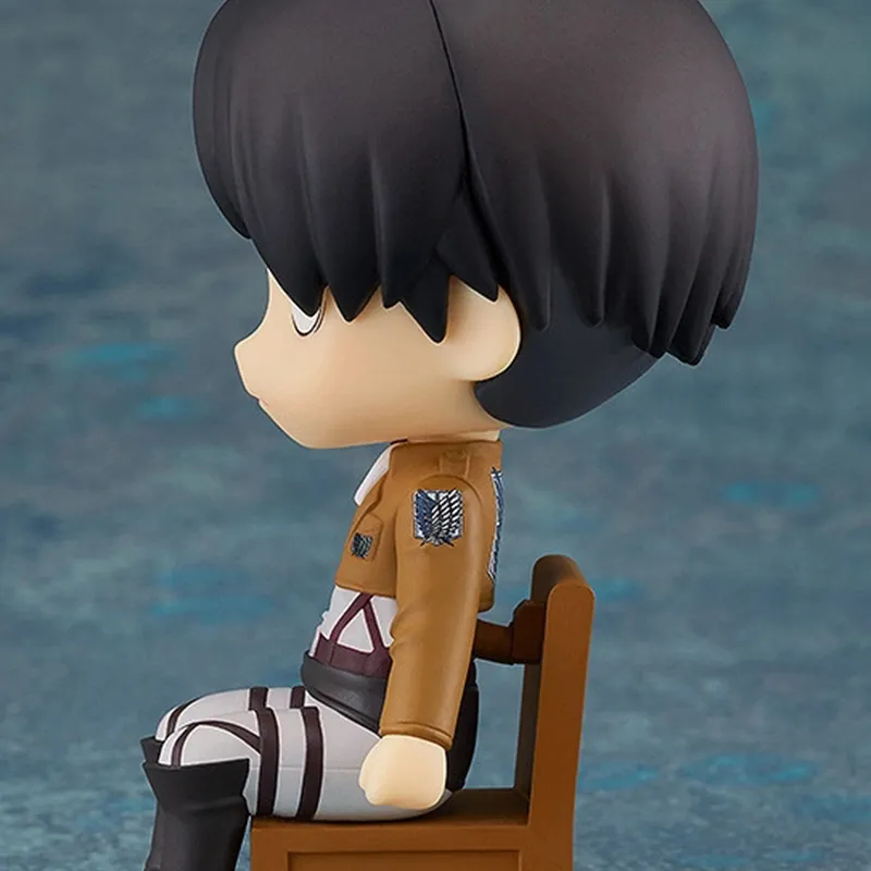 GSC Nendoroid Swacchao! Attack On Titan, Levi. Chibi Figures 9cm-5