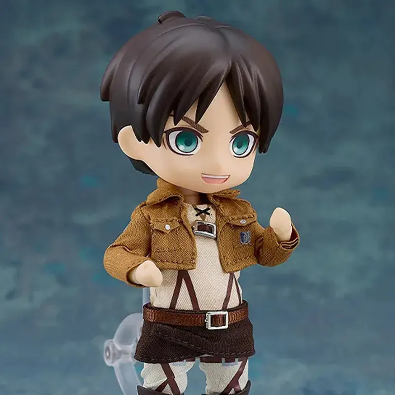 GSC Clay Doll, Attack On Titan, Eren Yeager Chibi Figures 14cm-1