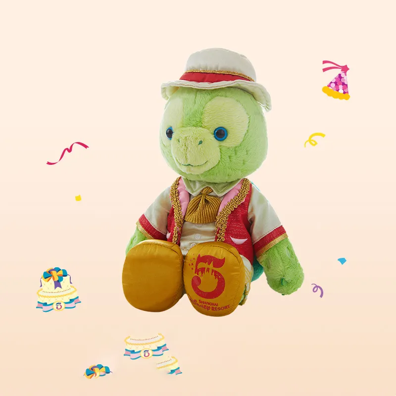 Disney Characters Olu Mel Five Anniversary Doll Dolls Plush Doll Small Size Tall-1