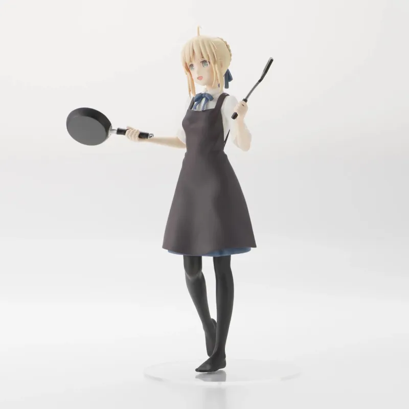 SEGA FGO Artoria Pendragon Sega PM's Today's Meal At The House Of Emiya Saber Reissued Version Bonus Gifts 21cm-2
