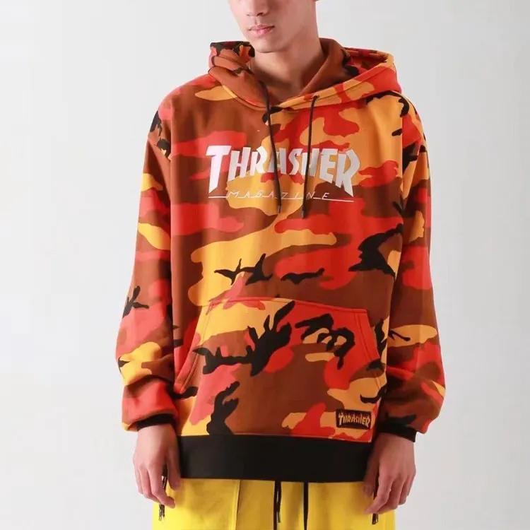 Rothco X Thrasher Sweatshirts Unisex Desert Orange-2