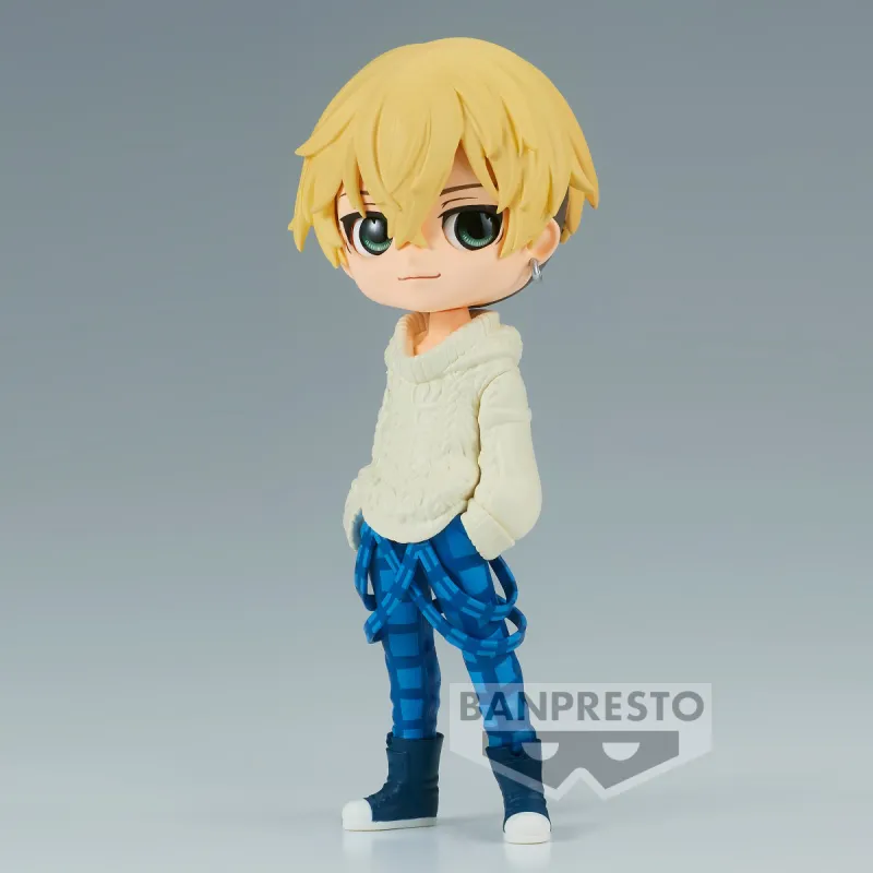 BANPRESTO Qposket Collection, Tokyo Revengers, Tokyo Revengers Pine Forest Version A Chibi Figures Casual Wear Set-1