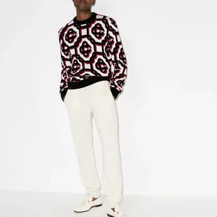 CASABLANCA 3D Monogram Sweater-1