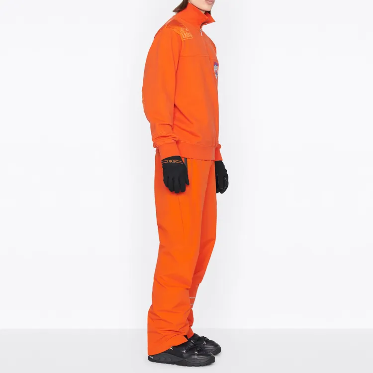 DIOR Quarterly New Products Sweatshirts Men Orange-4
