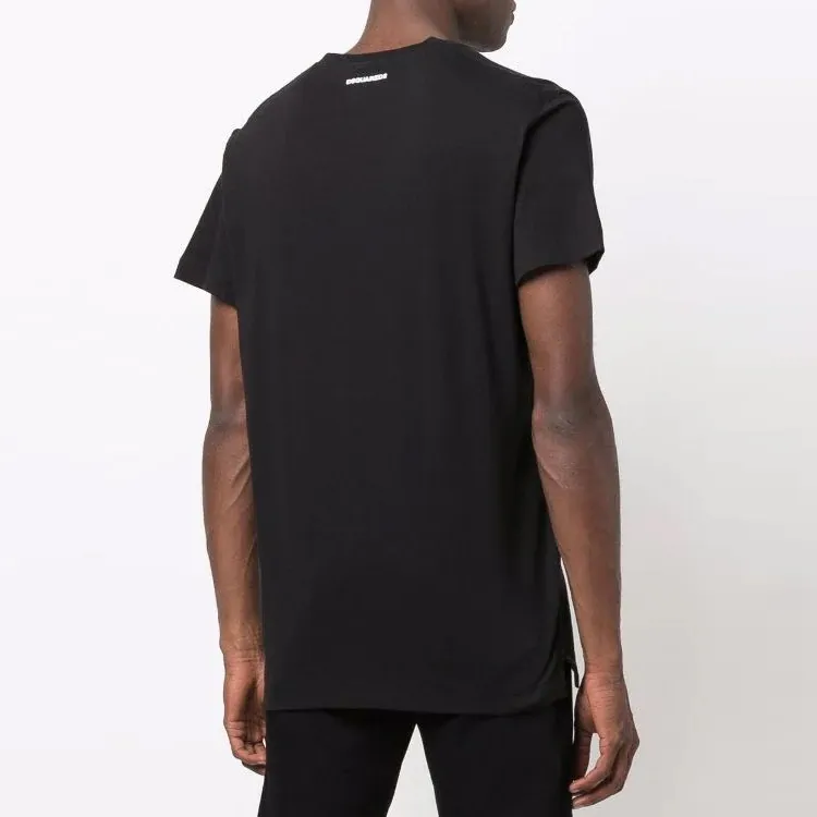 Dsquared2 Cigarette Fit Bubble Dsq2 Logo T Shirt-3
