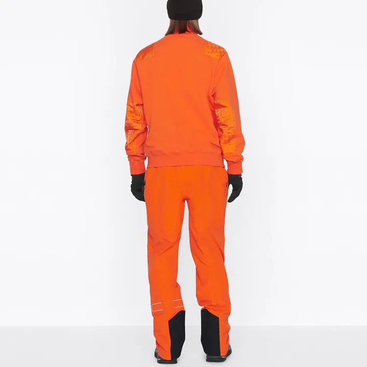 DIOR Quarterly New Products Sweatshirts Men Orange-3