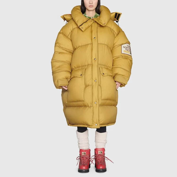 GUCCI X The North Face Padded Jacket Khaki-1