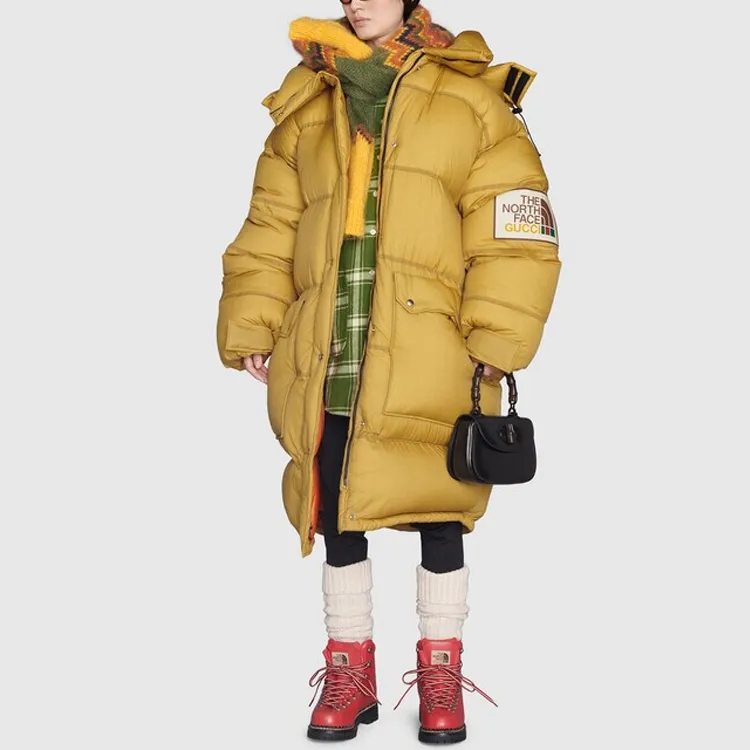 GUCCI X The North Face Padded Jacket Khaki-3