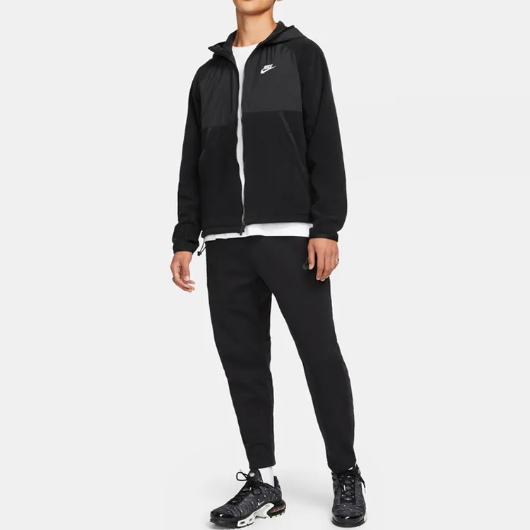 Nike Jackets Men Black-2