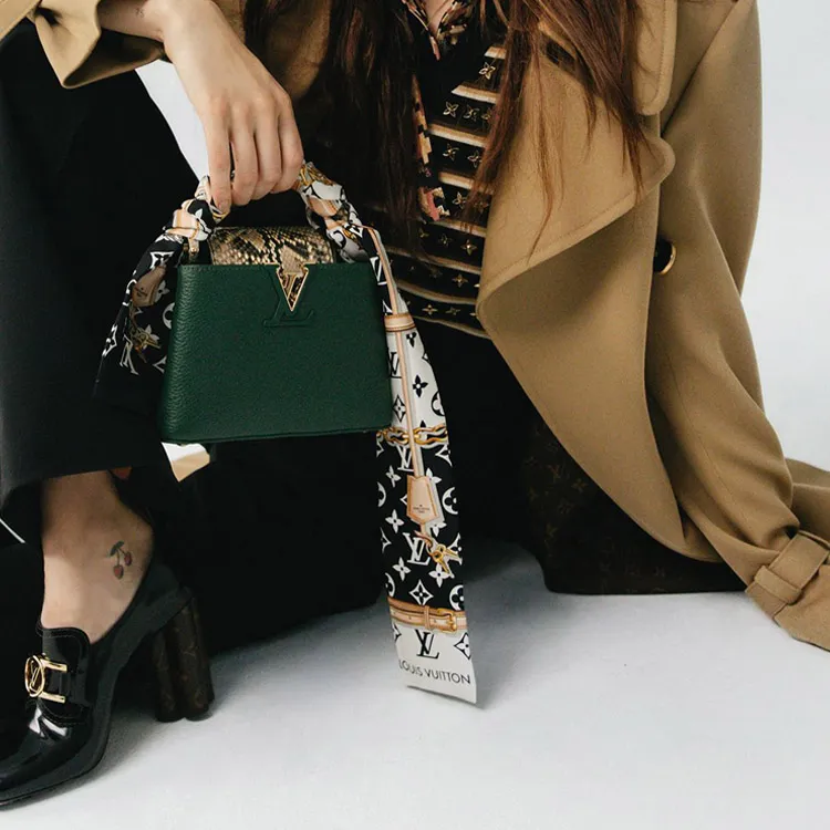 LOUIS VUITTON 2020 Confidential Silk Scarf-3