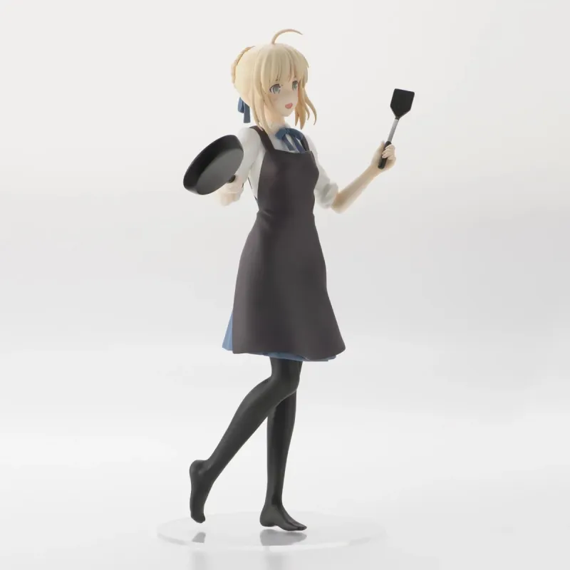 SEGA FGO Artoria Pendragon Sega PM's Today's Meal At The House Of Emiya Saber Reissued Version Bonus Gifts 21cm-3