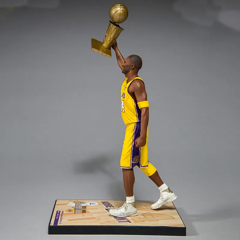 McFARLANE Kobe Bryant NBA Series McFarlane 2010 Champion Scale Figures-2