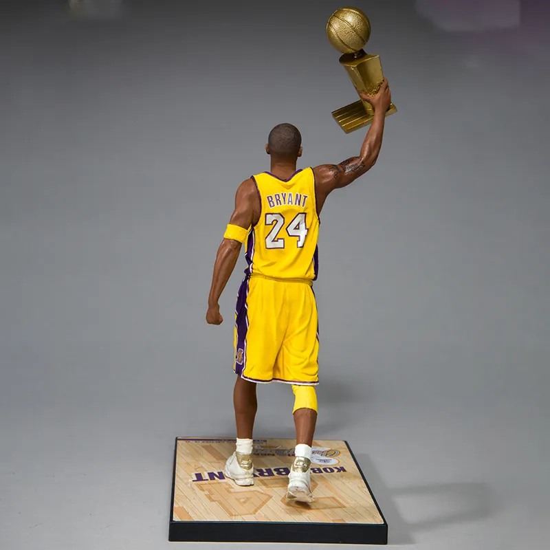 McFARLANE Kobe Bryant NBA Series McFarlane 2010 Champion Scale Figures-3