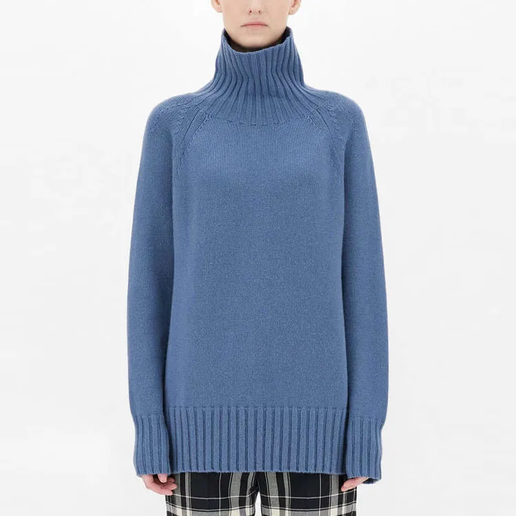 ’S MAX MARA Loose Fit Sweater Women's Blue-2