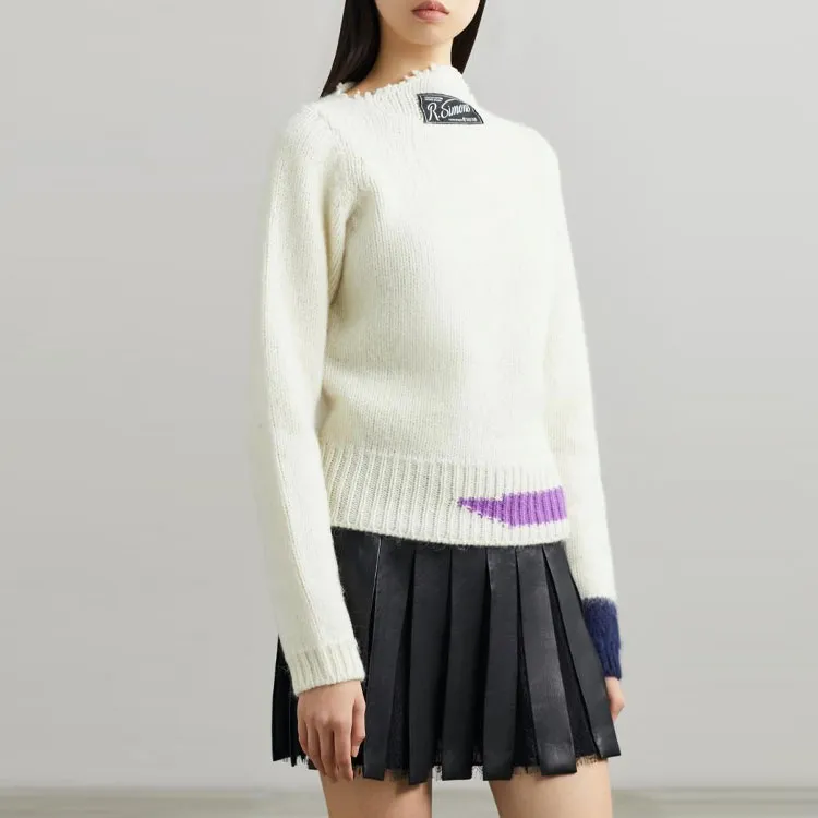 RAF SIMONS SS22 Sweater Women's White-3