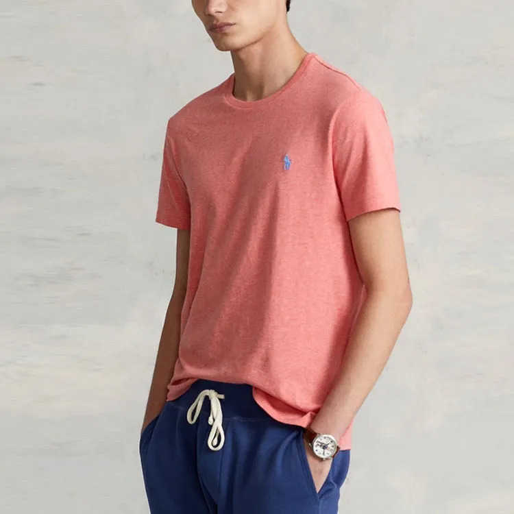 Polo Ralph Lauren SS22 T Shirt Men's Pink-2