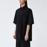 Prada pussy-bow silk shirt