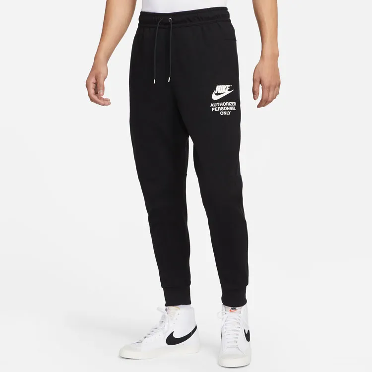 Nike Knitted Sweatpants Men Black-3