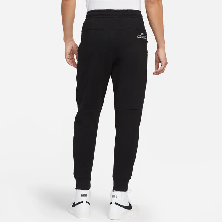 Nike Knitted Sweatpants Men Black-4