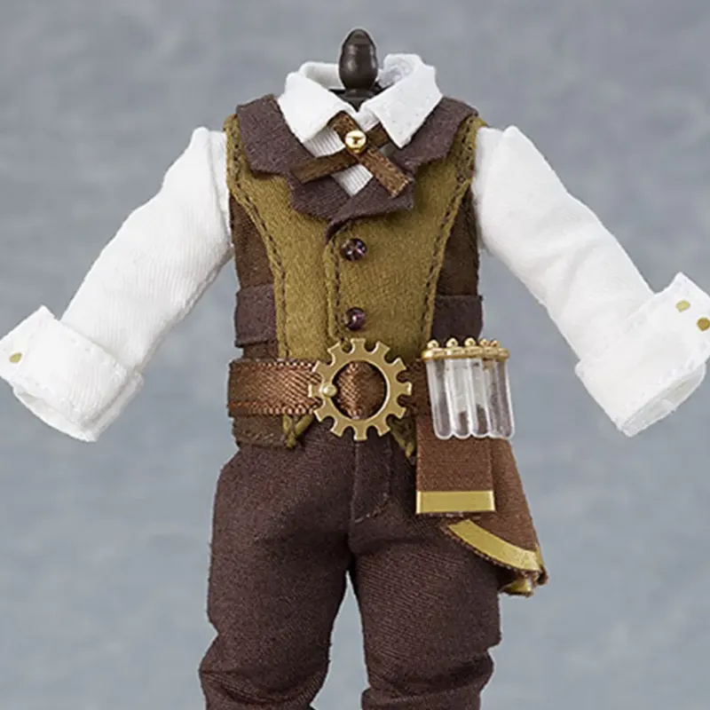 GSC Nendoroid Inventor Doll Ye Hong Western Clothing Set Brown Model Accessories-3