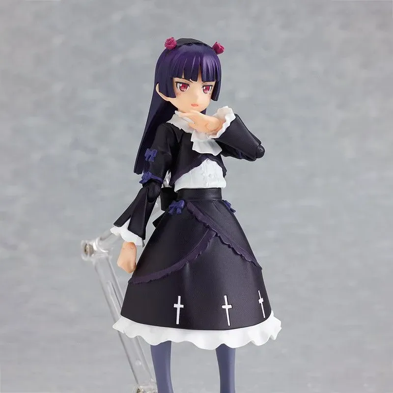 MAX Factory Figma#101 My Sister Is Impossible To Be This Cute Five Colored Glaze Black Cat Action Figures 12.5cm-4