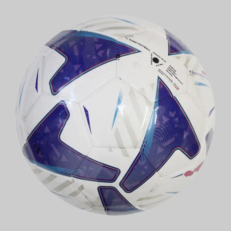 PUMA Size 5 Soccer PU Men's White Purple-5