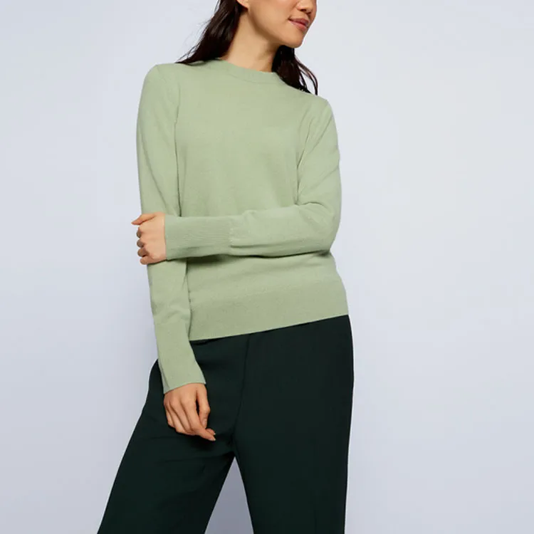 HUGO BOSS Sweater Women's Green-3