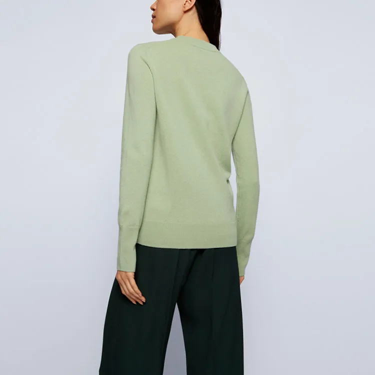 HUGO BOSS Sweater Women's Green-1