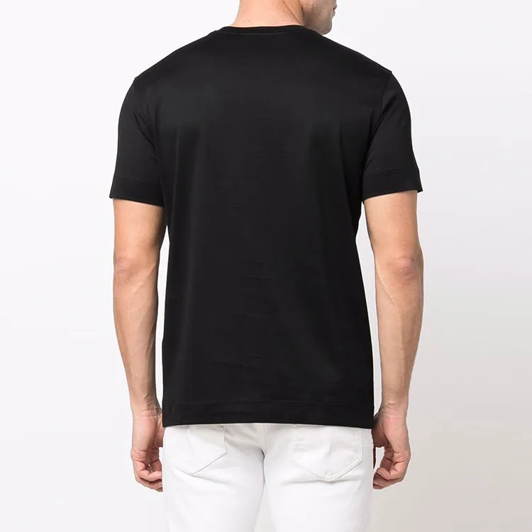 EMPORIO ARMANI T Shirts Men Black-2