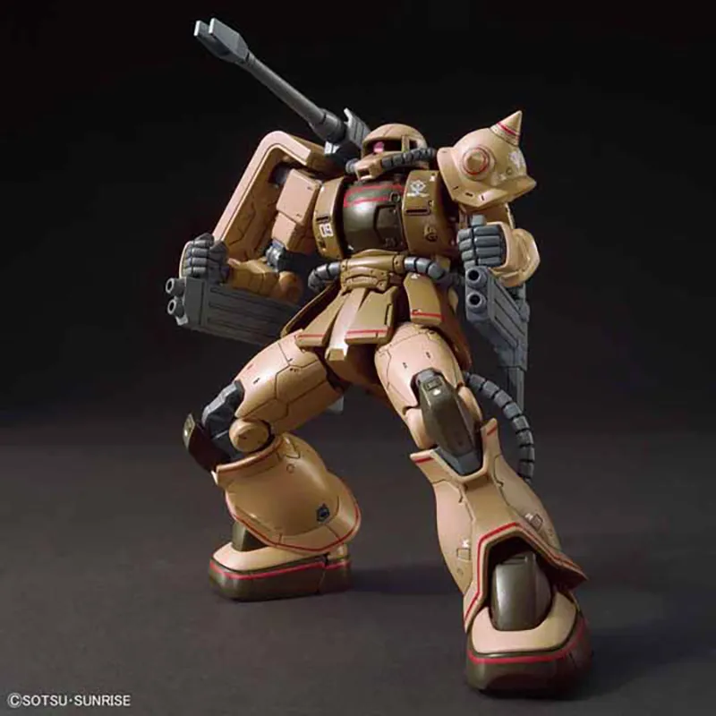 BANDAI HGGTO 1/144 Mobile Suit Gundam THE ORIGIN MSD MS 06K Zaku Cannon 13cm Hobby Model-4