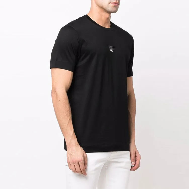 EMPORIO ARMANI T Shirts Men Black-3