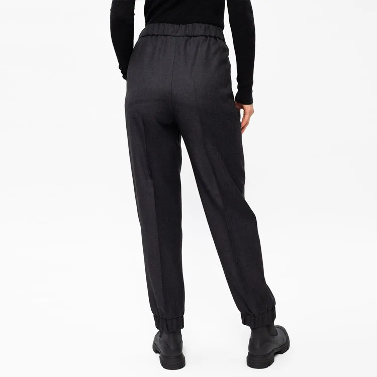 GANNI Casual Pants Women's Gray-2