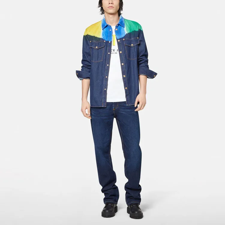 VERSACE JEANS COUTURE FW21 T Shirt Men's White-1
