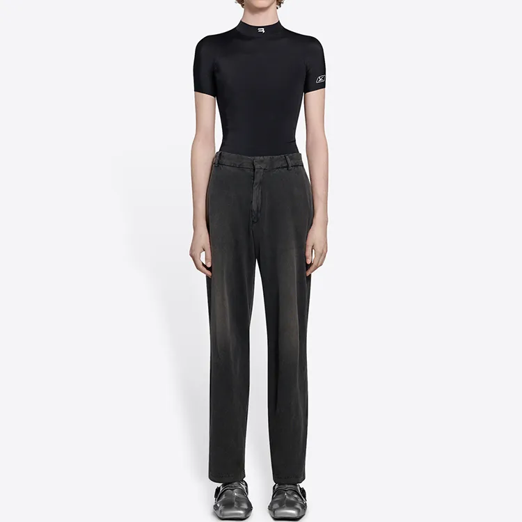 Balenciaga Worn Out Cotton Knit Trousers-2