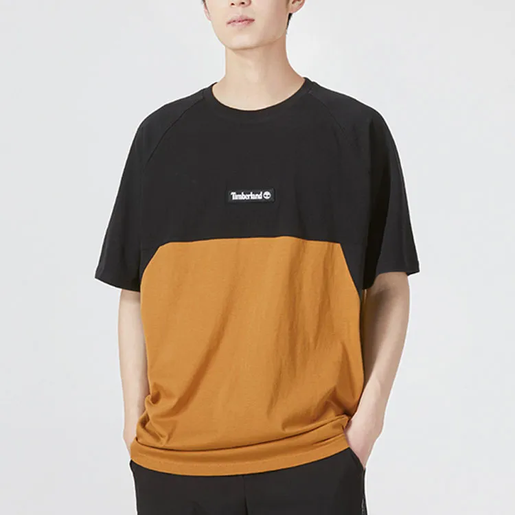 Timberland T Shirts Men Brown Black-4
