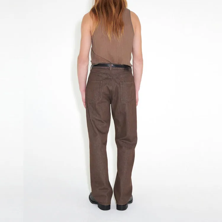 OUR LEGACY Jeans Men Brown-2