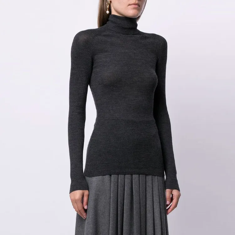 GUCCI Cashmere Sweaters Women's Black-2