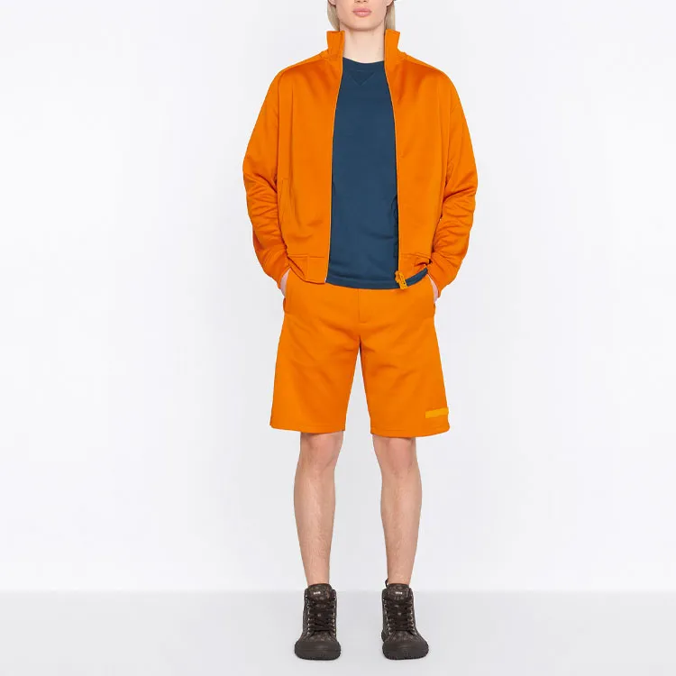 DIOR Quarterly New Products Casual Shorts Men Orange-2