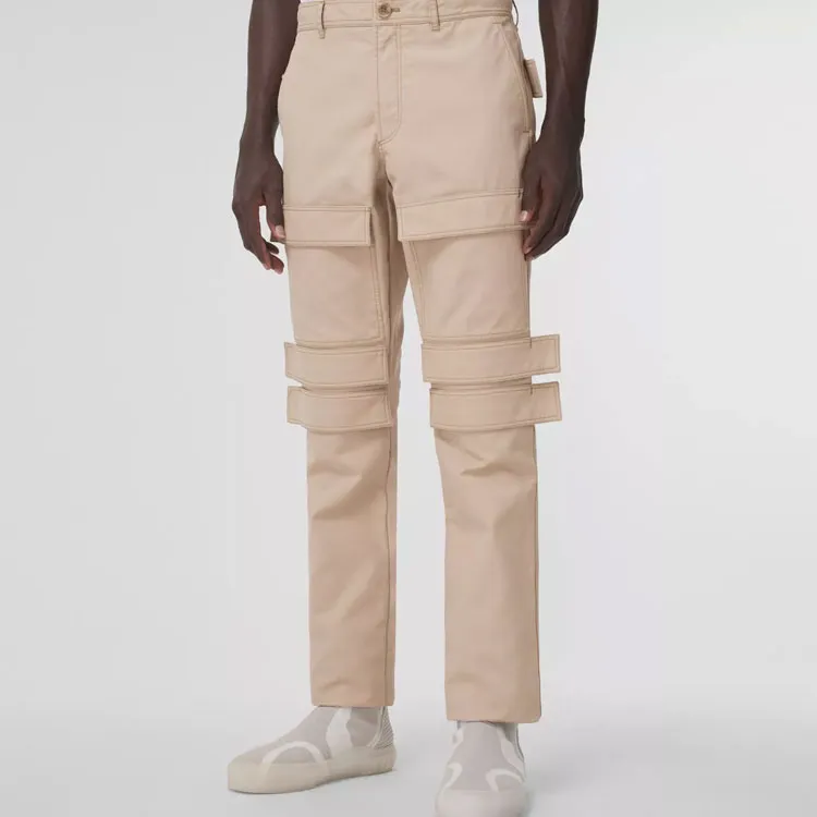 Burberry Panel detail Cargo Trousers-3