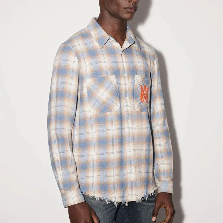 AMIRI Ma Vintage Stencil Plaid-3