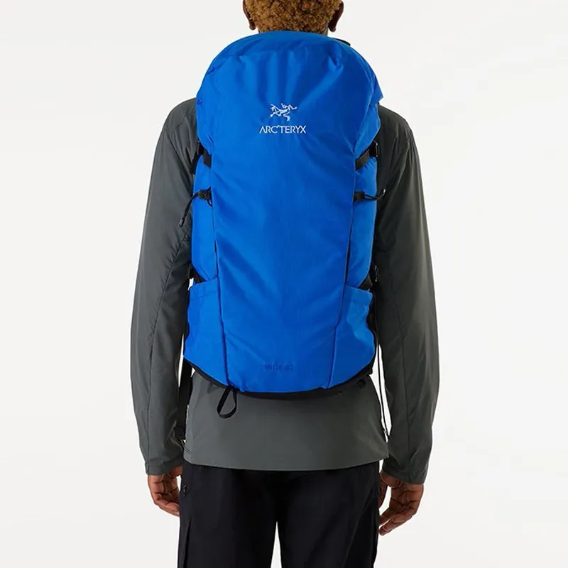 Arcteryx Fabric With Nylon Backpack Regular Unisex Blue Fluidity-1