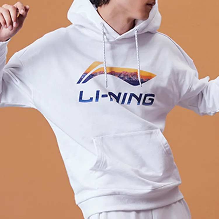 LINING Sweatshirts Unisex White-3