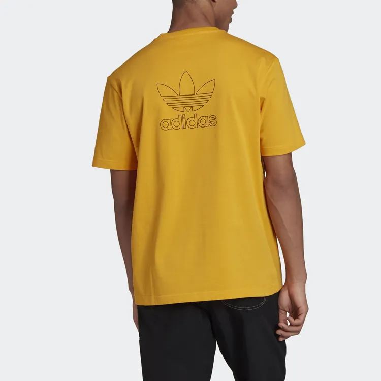 Adidas SS20 T Shirt Men's Sunflower-2