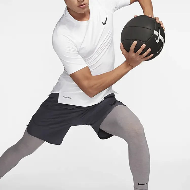 Nike T Shirts Men White-2