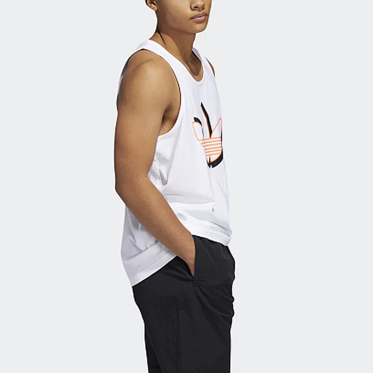 Adidas Originals Tank Tops Men White-5