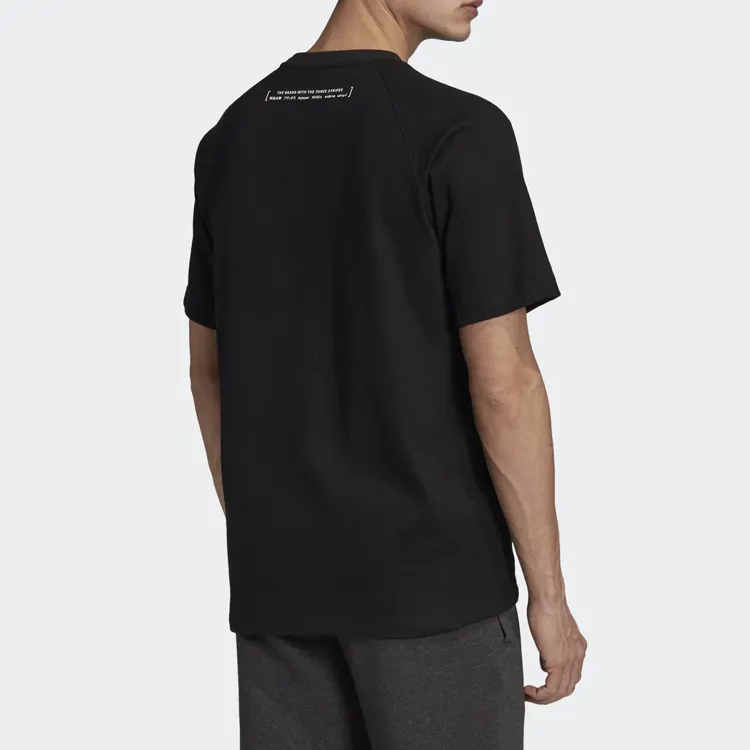 Adidas X Marimekko T Shirts Men Black-3