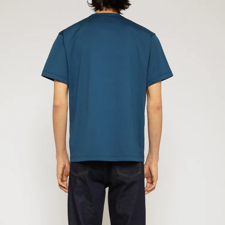 Acne Studios T Shirts Unisex Midnight Blue-4