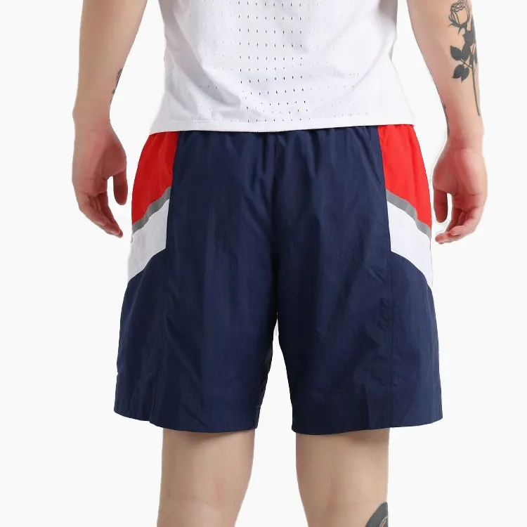 Nike Casual Shorts Men Dark Navy Blue/Pepper Red/White-4