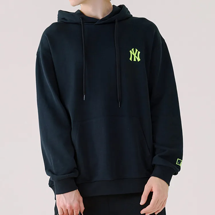 MLB Hooded Sweatshirt Unisex Black-2