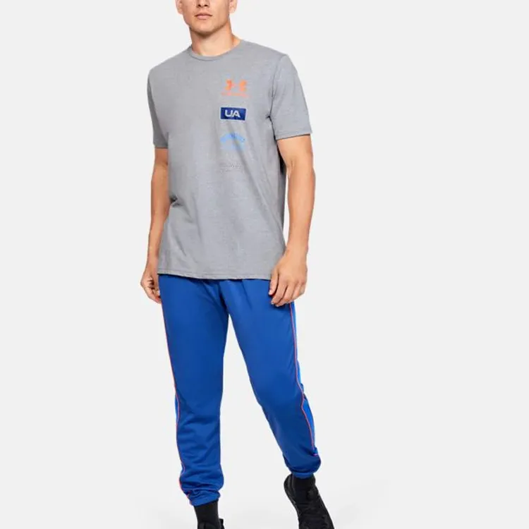 Under Armour Straight T Shirt Men's Light Gray-2